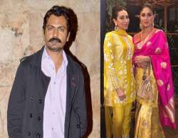 Nawazuddin Siddiqui, Karisma Kapoor and Kareena Kapoor Khan