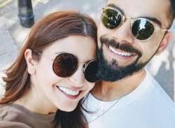 Anushka Sharma showers love on husband Virat Kohli