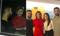 Anushka Sharma Virat Kohli at Sui Dhaaga special screening