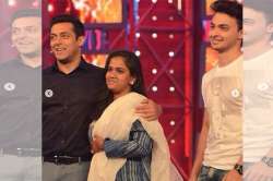 Salman Khan, Arpita Khan Sharma, Aayush Sharma