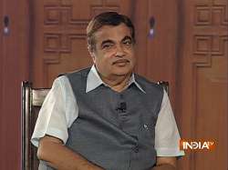 Nitin Gadkari in Aap Ki Adalat