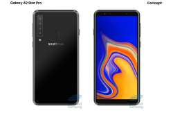 Samsung Galaxy A9 Star Pro with four rear cameras leaked ahead of the global launch