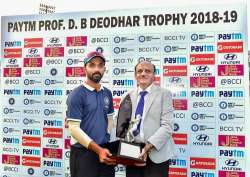 Deodhar Trophy: Ajinkya Rahane, Ishan Kishan guide India C to title