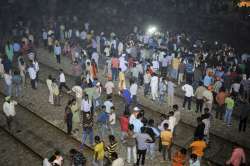 ?
At least 58 people died and many more injured in the accident between Manawala and Ferozpur stations near Amritsar, when the train ran through the crowd that had assembled across the tracks to watch the Dussehra event.