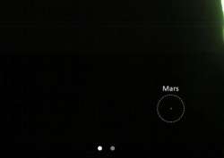 NASA CubeSat beams back image of Mars