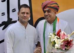 Rahul Gandhi, Manvendra Singh