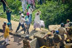 Farmers protest Delhi 