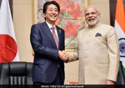 PM Modi with his Japanese counterpart