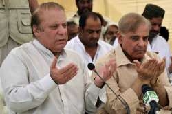 Shahbaz Sharif (right) with brother Nawaz Sharif