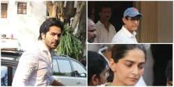 Krishna Raj Kapoor Funeral Pictures