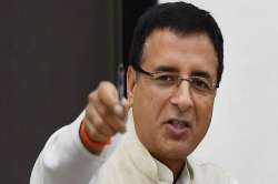 Congress leader Randeep Singh Surjewala said PM Modi put pressure on Election Commission to change press conference timing. (File Photo/PTI)