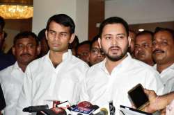 A file photo of RJD leaders Tejashwi Yadav and Tej Pratap Yadav