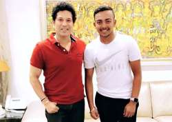 After dreamlike debut, Prithvi Shaw meets 'idol' Sachin Tendulkar