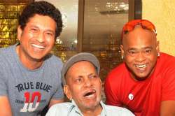 Sachin Tendulkar, Vinod Kambli seek coach Ramakant Achrekar’s blessings ahead of TMGA camp 