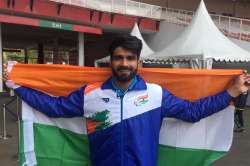 Javelin thrower Sandeep smashes world record