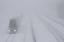 Snowstorm across US Midwest 