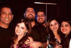 Sakshi Dhoni's birthday celebration