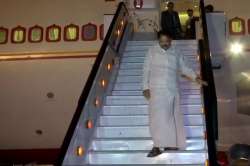 Vice President Venkaiah Naidu arrives in Zimbabwe 