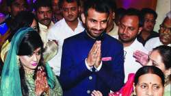 Tej Pratap Yadav with Aishwarya Rai