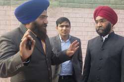 Indian Diplomat Ranjit singh (right) (Photo/ANI)