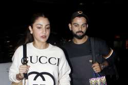 Virat Kohli spotted with wife Anushka Sharma at the airport on November 3.