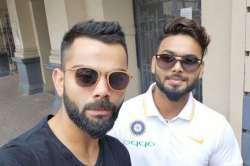 Virat Kohli and Rishabh Pant get down to business after landing in Australia