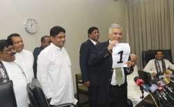 Ousted Prime Prime Minister Ranil Wickremesinghe