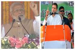 While PM addressed rally in Naxal-hit? Bastar district's headquarters Jagdalpur, Rahul Gandhi held campaign rallies in? Pakhanjore town of Kanker district followed by Rajnandgaon district's Khairgarh and Dongargarh towns.