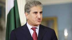 Pakistan Foreign Minister Shah Mehmood Qureshi.