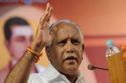 Karnataka BJP chief B S Yeddyurappa