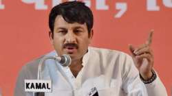 BJP Delhi chief Manoj Tiwari