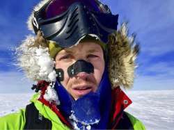 2nd man nears end of historic solo trek across Antarctica