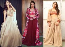 From trendy Shararas to fusion ensembles, Sara Ali Khan oozes elegance like a Diva