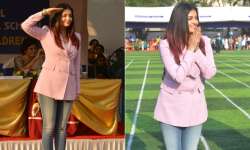 aishwarya rai bachchan at sports event