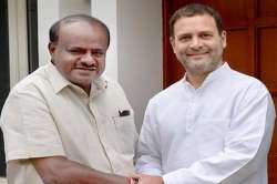 Rahul Gandhi and HD Kumaraswamy