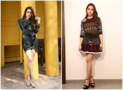 Simmba Promotions: Sara Ali Khan choose to wear mini dresses for a chic look, see pics for fashion