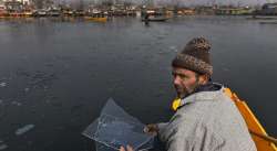 Srinagar temperature winter cold wave