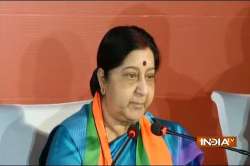 External Affairs Minister Sushma Swaraj