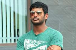 actor vishal forcibly enters TFPC