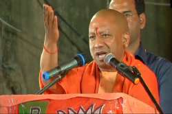 Addressing a poll rally in Telangana's Sangareddy, CM Adityanath said; "if anyone is creating obstruction in the way of construction of a grand temple in the birthplace of Lord Ram, it's Congress".