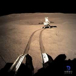 Chinese rover powers up devices in pioneering moon mission