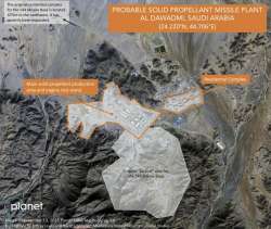 Experts, images suggest a Saudi ballistic missile program