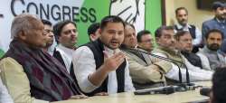 RJD leader Tejashwi Yadav 