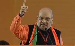 Amit Shah at BJP council meeting