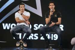 Football legends Kaka and Luis Figo in Pakistan to launch 'World Soccer Stars' event