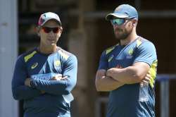 Australia players sweat it out at SCG nets on New Year's Day