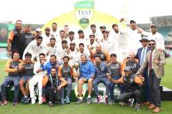 Sachin Tendulkar, Virender Sehwag lead wishes for Team India's emphatic series win over Australia af