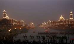 Image:?Beating Retreat ceremony