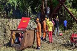 The government told the apex court that the illegal mine was  was located near a river and seepage of water was hindering the rescue operation.
 