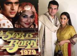 Siddharth Roy Kapur's birthday surprise for wife Vidya Balan includes her face on 70’s films’ poster